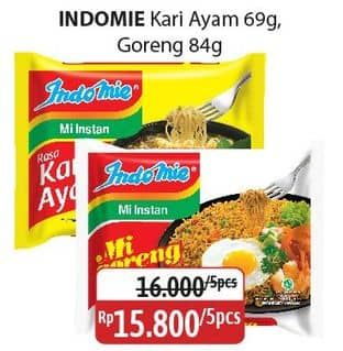 Promo Harga Indomie Mi Kuah/Goreng  - Alfamidi