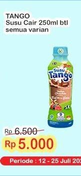 Promo Harga Tango Susu Sapi Segar All Variants 250 ml - Indomaret