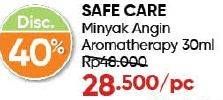 Promo Harga Safe Care Minyak Angin Aroma Therapy 30 ml - Guardian