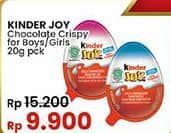 Promo Harga Kinder Joy Chocolate Crispy Girls, Boys 20 gr - Indomaret