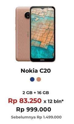 Promo Harga Nokia C20  - Erafone