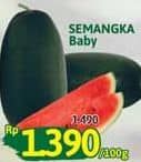 Promo Harga Semangka Baby per 100 gr - Alfamidi