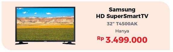 Promo Harga SAMSUNG UA32T4500 | Smart TV 32"  - Erafone