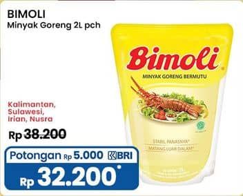 Promo Harga Bimoli Minyak Goreng 2000 ml - Indomaret