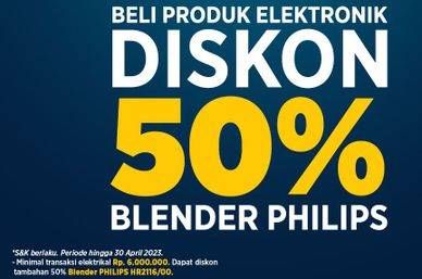 Promo Harga Philips Blender  - COURTS
