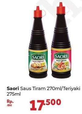 Promo Harga AJINOMOTO SAORI Saus Tiram, Teriyaki 270 ml - Carrefour