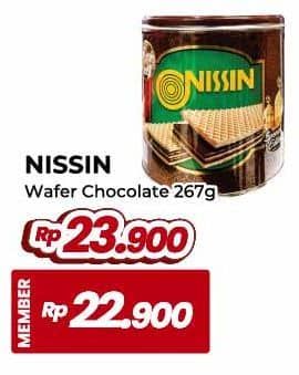 Promo Harga Nissin Wafers Chocolate 267 gr - Yogya