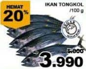 Promo Harga Ikan Tongkol per 100 gr - Giant