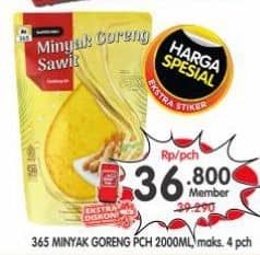 Promo Harga 365 Minyak Goreng 2000 ml - Superindo