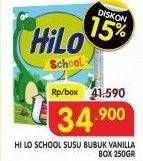 Promo Harga HILO School Susu Bubuk Vanilla 250 gr - Superindo
