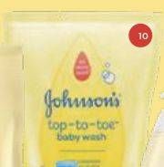 Promo Harga JOHNSONS Baby Cottontouch Top to Toe Bath 375 ml - Carrefour