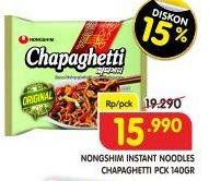 Promo Harga NONGSHIM Chapagetti Chajang Noodle 140 gr - Superindo