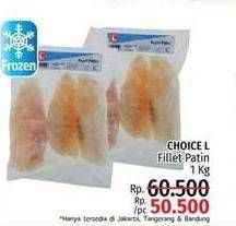 Promo Harga CHOICE L Fillet Patin 1 kg - LotteMart