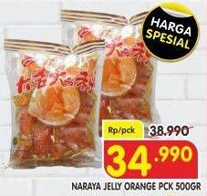 Promo Harga NARAYA Candy Jelly Mandarin Orange 500 gr - Superindo