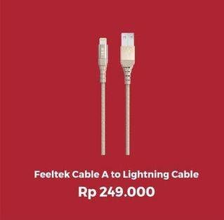 Promo Harga FEELTEK Lightning to USB  - Erafone