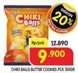 Promo Harga Chiki Balls Chicken Snack Butter Cookies 100 gr - Superindo