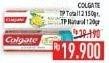 Promo Harga COLGATE Toothpaste Natural 120gr / Total 12 150gr  - Hypermart