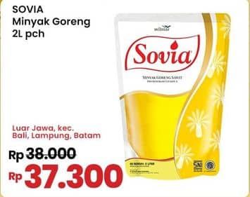 Promo Harga Sovia Minyak Goreng 2000 ml - Indomaret