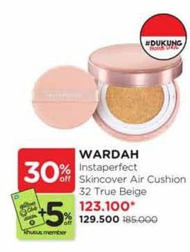 Promo Harga Wardah Instaperfect Skincover Air Cushion  - Watsons