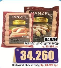 Promo Harga Hanzel Frankfurter Original 360 gr - Hari Hari