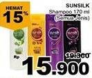Promo Harga SUNSILK Shampoo All Variants 170 ml - Giant