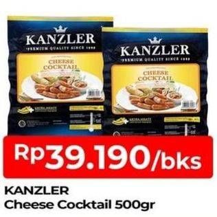 Promo Harga KANZLER Cheese Cocktail 500 gr - TIP TOP