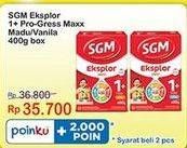 Promo Harga SGM Eksplor 1+ Susu Pertumbuhan Madu, Vanila 400 gr - Indomaret