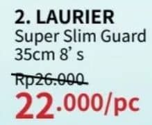 Promo Harga Laurier Super Slimguard Night 35cm 8 pcs - Guardian