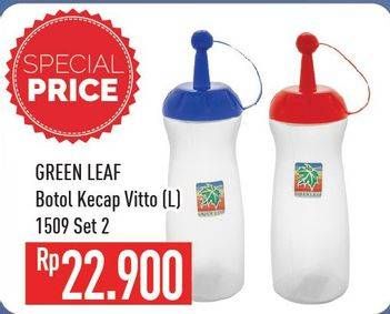 Promo Harga GREEN LEAF Botol Kecap Vitto 1509 per 2 pcs - Hypermart