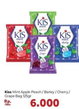 Promo Harga KIS Candy Mint Apple Peach, Barley, Mint Cherry, Grape 125 gr - Carrefour