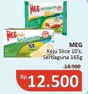 MEG Keju slice 10's, serbaguna 165g