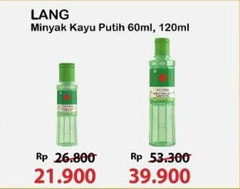 Promo Harga Cap Lang Minyak Kayu Putih 120 ml - Alfamart