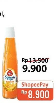 Promo Harga ABC Syrup Squash Delight 460 ml - Alfamart