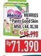 Promo Harga Merries Pants Good Skin M50, L44, XL38 38 pcs - Hypermart