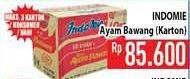 Promo Harga INDOMIE Mi Kuah Ayam Bawang per 40 pcs 69 gr - Hypermart