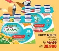 Promo Harga Nutrive Benecol Smoothies All Variants per 6 botol 100 ml - LotteMart