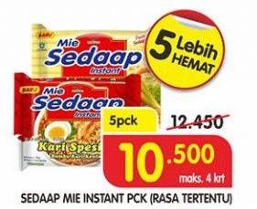 Promo Harga SEDAAP Mie Kuah per 5 pcs - Superindo