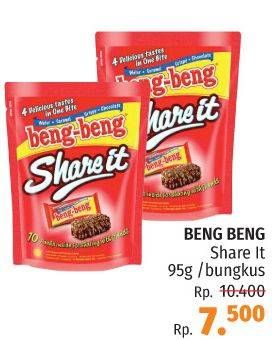 Promo Harga BENG-BENG Share It 95 gr - LotteMart