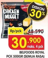 Promo Harga BELFOODS Royal Nugget All Variants 500 gr - Superindo