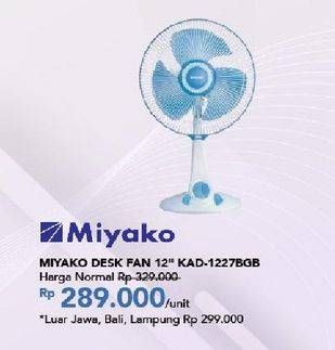 Promo Harga Miyako KAD-1227 | Fan 45 Watt GB  - Carrefour