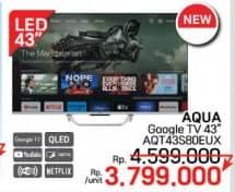 Promo Harga Aqua AQT43S80EUX  - LotteMart