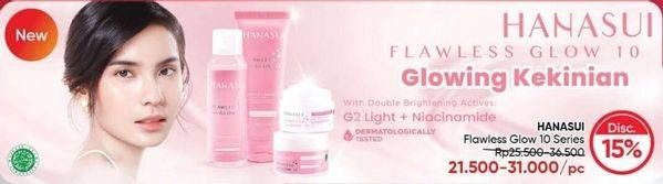 Promo Harga Hanasui Flawless Glow 10 Series  - Guardian