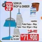 Promo Harga Paket Sapu + Mop / Paket Floor Wiper + Mop  - Hypermart