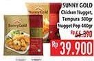 Promo Harga Sunny Gold Chicken Nugget/Tempura  - Hypermart