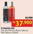 Promo Harga Evangeline Eau De Parfume Black Sakura, Red Sakura 100 ml - Alfamidi