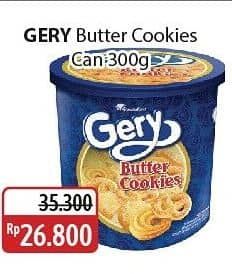 Promo Harga Gery Butter Cookies 300 gr - Alfamidi