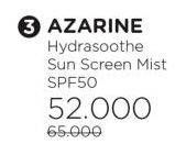 Promo Harga AZARINE Hydrasoothe Sunscreen Mist 60 ml - Watsons