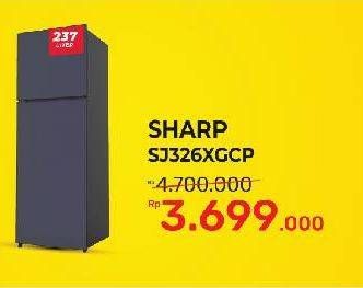 Promo Harga SHARP SJ326XGCP 234 ltr - Yogya
