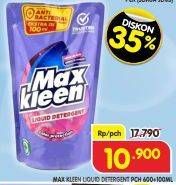 Promo Harga Max Kleen Liquid Detergent 700 ml - Superindo