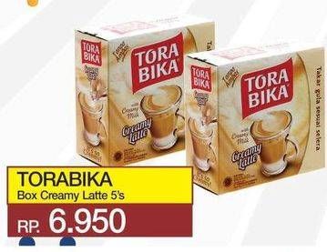 Promo Harga Torabika Creamy Latte 5 pcs - Yogya